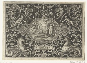Perseus befreit Andromeda von Abraham de Bruyn