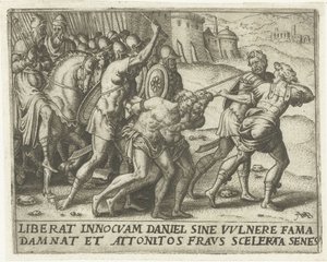 Die Ältesten werden weggeführt von Abraham de Bruyn
