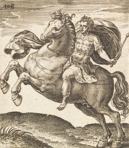 Domitianus aus Zwölf Kaiser zu Pferd