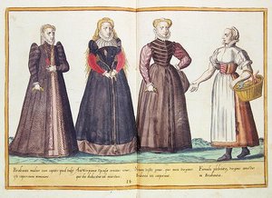 Kostüme des 16. Jahrhunderts aus 