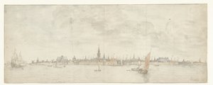Ansicht von Vlissingen von Abraham de Verwer