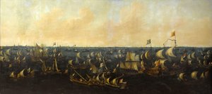 Die Schlacht von Zuider Zee, 6. Oktober 1573