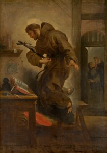 Der heilige Bonaventura in Ekstase von Abraham van Diepenbeeck