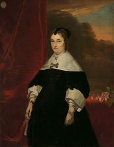 Machteld Bas (gest. 1681), Ehefrau von Abraham de Visscher von Abraham van den Tempel (attributed to)