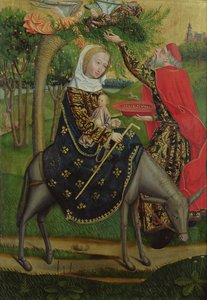 Die Flucht nach Ägypten, vom Domaltar, 1499
