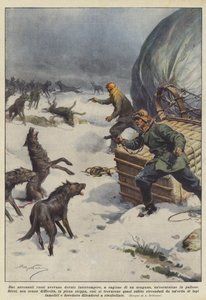 Zwei russische Aeronauten mussten wegen eines Hurrikans eine Ballonfahrt unterbrechen von Achille Beltrame