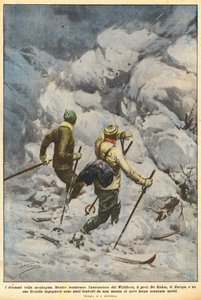 Die Dramen des Berges von Achille Beltrame