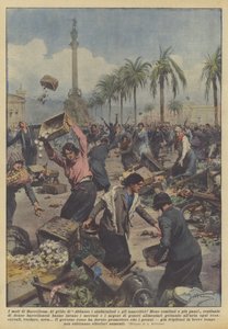 Die Unruhen in Barcelona
