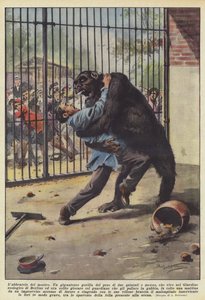 Die Umarmung des Monsters von Achille Beltrame