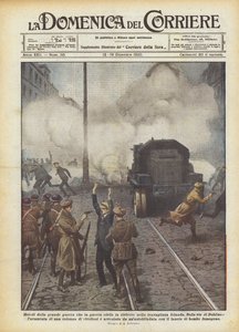 Methoden des großen Krieges, die der Bürgerkrieg im unruhigen Irland wiederbelebt