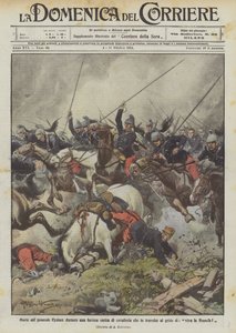 Tod von General Eydoux während eines wütenden Kavallerieangriffs, der ihn unter dem Ruf 