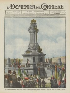 Zum 10. Todestag von König Umberto, Einweihung der Sühnekapelle in Monza