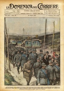 Zum Jahrestag der Schlacht von Ortigara, die Pilgerfahrt von über sechstausend Alpini