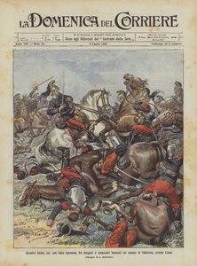 Tödlicher Zusammenstoß zwischen Dragonern und französischen Kürassieren im Lager von Valbonne bei Lyon