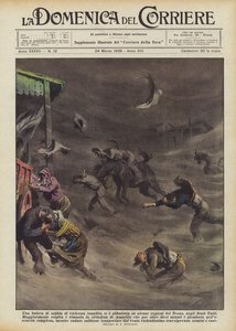 Ein Sandsturm von unerhörter Gewalt hat einige Regionen von Texas, USA, heimgesucht von Achille Beltrame