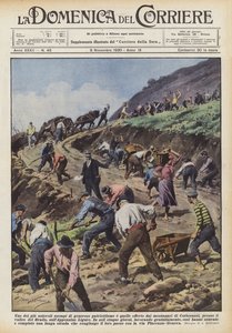 Eines der bemerkenswertesten Beispiele für großzügigen Patriotismus ist das der Bergbewohner von Corbesassi von Achille Beltrame