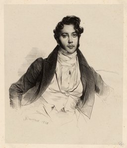 Porträt von James Parry von Achille Devéria