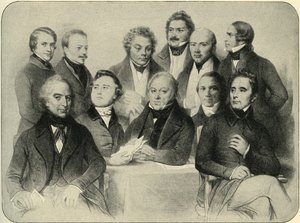 Provisorische Regierung der Zweiten Französischen Republik von Achille Devéria