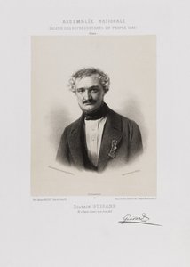 Assemblée nationale, Galerie der Volksvertreter - Sylvain Guizard (Creuse) von Achille Devéria