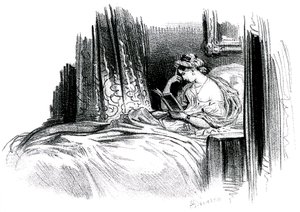 Madame Bovary für den Roman von Gustave Flaubert von Achille Devéria