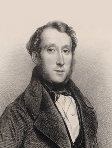 Porträt des Pianisten und Komponisten George Alexander Osborne 1806-1893, 1850