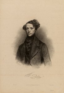 Porträt des Komponisten Theodor Döhler 1814-1856 von Achille Devéria