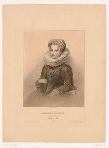 Porträt von Gabrielle d