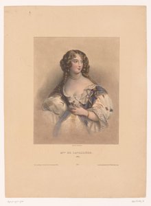 Porträt von Louise de La Vallière
