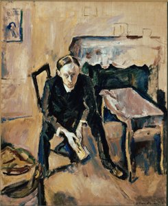 Porträt des französischen Schriftstellers Fernand Fleuret