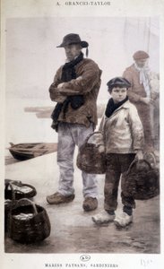 Sardische Bauernmatrosen von Granchi-Taylor von Achille Granchi Taylor