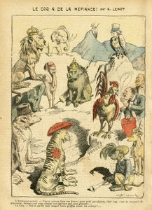 Illustration von Achille Lemot (1846-1909) in Le Pèlerin von Achille Lemot