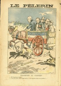 Illustration von Achille Lemot (1846-1909) in Le Pelerin von Achille Lemot