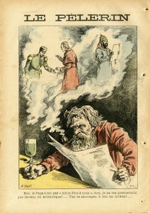 Illustration von Achille Lemot (1846-1909) in Le Pelerin