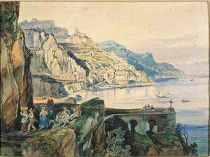 Italien, Ansicht von Amalfi