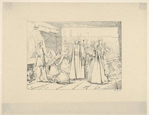 Angebot von Glocken zur Kanonengießerei (aus Confederate War Etchings)