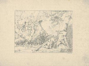 Vicksburg-Kanal aus Confederate War Etchings, 1861-63