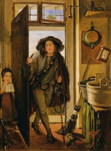 Der Drahtbinder in der Küche von Adam Brenner