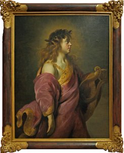 Porträt eines Mannes als Apollo