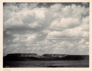 Um Zuni herum, von Nordosten des Pueblo "99" von Adam Clark Vroman