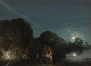 Die Flucht nach Ägypten von Adam Elsheimer
