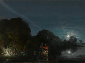 Die Flucht nach Ägypten von Adam Elsheimer