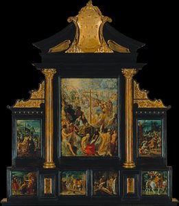 Der Altar der Heiligen Kreuz von Adam Elsheimer