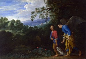 Tobias und der Erzengel Raphael, ca. 1650