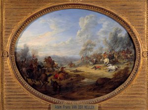 Kavallerieschock von Adam Frans van der Meulen