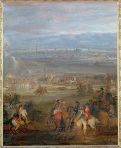Die Belagerung von Valenciennes von Adam Frans van der Meulen