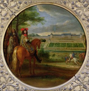 Ansicht des neuen Palastes von Saint-Germain von der Terrassenseite, 1669