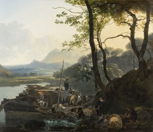 Die Fähre von Adam Pynacker