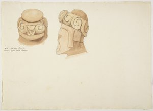 Ton- oder Steinfigur aus Tiahuanaco (Tiwanaku), Bolivien