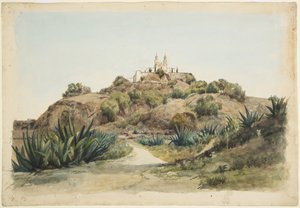 Große Pyramide und Kirche, Cholula