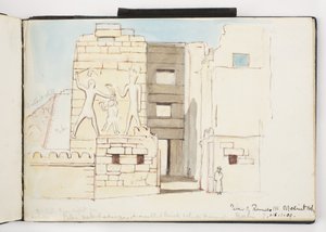 Skizzenbuch mit Aquarellen, Zeichnungen und Notizen, Mexiko, 1896-1898 von Adela Breton